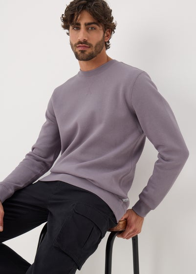 Lilac Crew Neck Sweatshirt