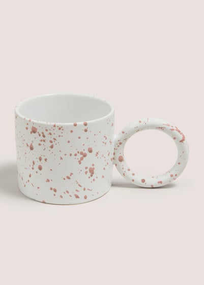 Pink Splatter Mug