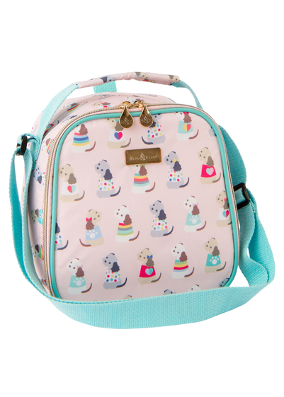 Beau & Elliot Pink Puppy Love Kids Lunch Bag