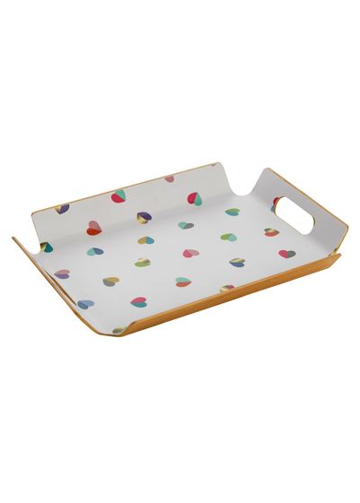 Beau & Elliot Cream Confetti Serving Tray