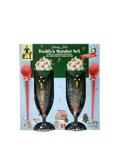 Elf Green Ice Cream Sundae Set