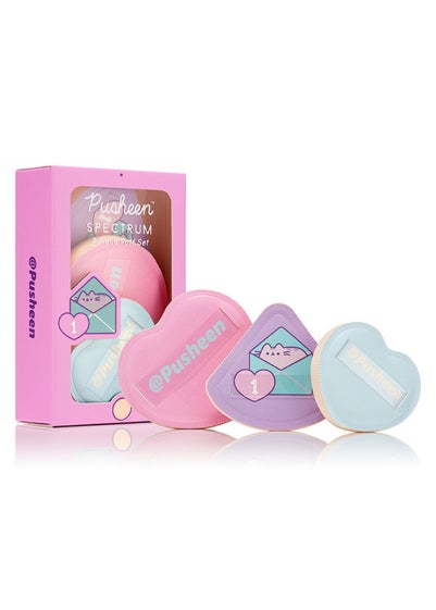 Spectrum Pastel Pink Pusheen Gamer Girl Makeup Puff Set