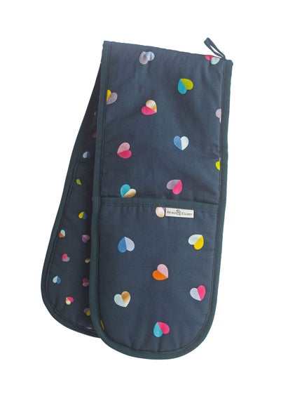 Beau & Elliot Navy Confetti Double Oven Gloves