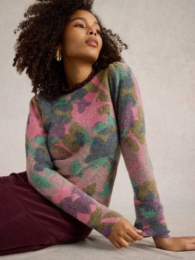 Floral bedruckter Pullover Jodie