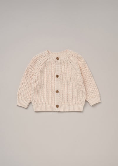 Rock a Bye Baby Cardigan with Embroidery Back Detail (0-12 months)