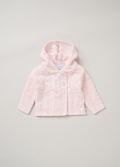 Rock a Bye Baby Double Knit Hooded Cardigan (0-12 months)