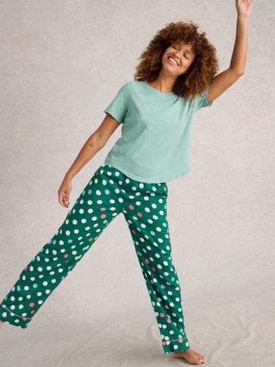 Pyjama Tessa Geschenkset - Teal Mlt - XL