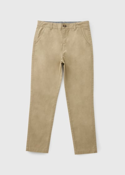 Boys Stone Chino Trousers (7-15yrs)