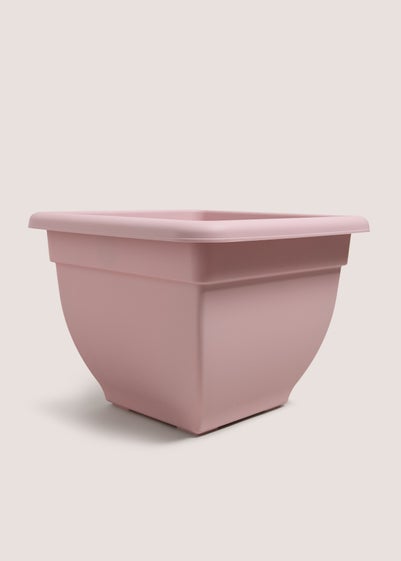 Pink Square Large Planter