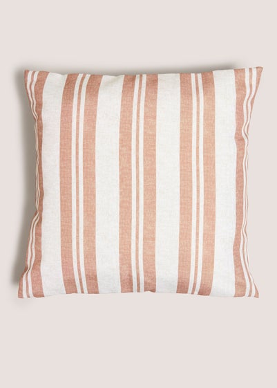 Natural Scatter Stripe Cushion