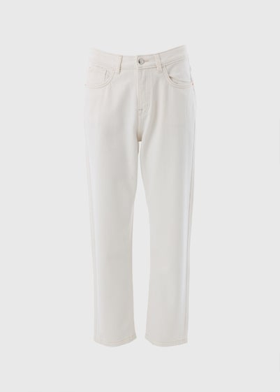 Ecru Mom Jeans