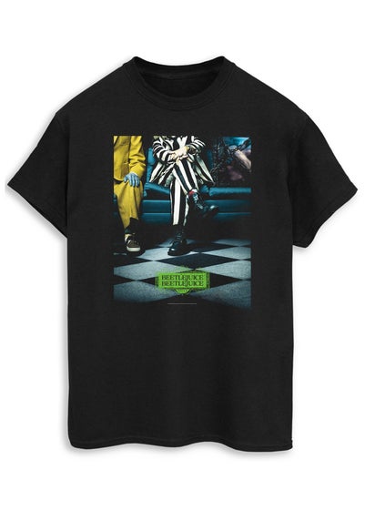 Beetlejuice Poster Black T-Shirt