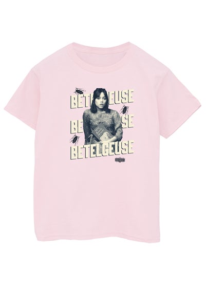 Beetlejuice Astrid Betelgeuse Pink T-Shirt (3-13 yrs)