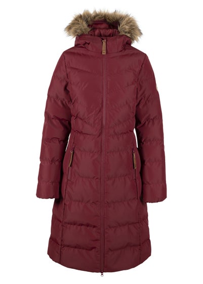 Trespass Red Audrey Padded Jacket