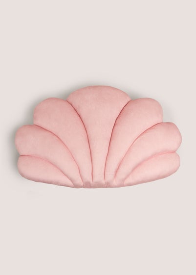 Pink Shell Shaped Cushion