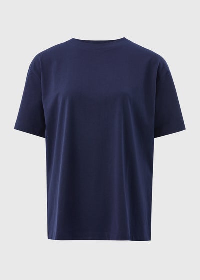 Navy Oversized T-Shirt