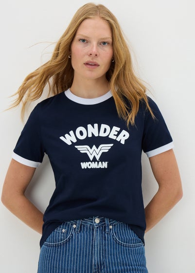 Navy Wonder Woman T-Shirt