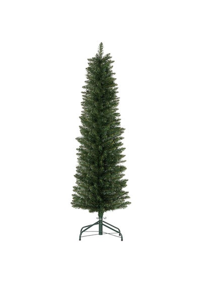 HOMCOM Artificial Pencil Christmas Tree with  Branches