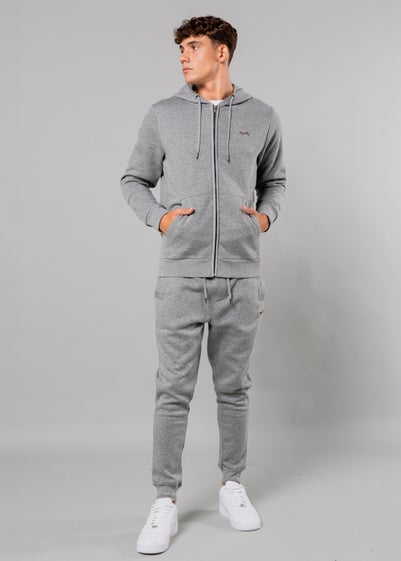 Tokyo Laundry Grey Zip-Through Hoody and Jogger Co-ord Set