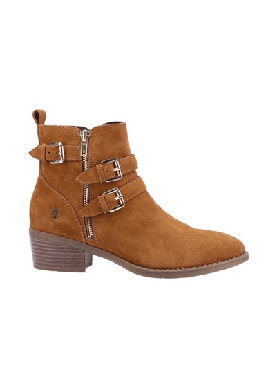 Hush Puppies Tan Jenna Ankle Boot