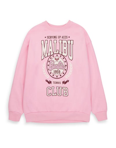 Barbie Pink Malibu Club Sweatshirt