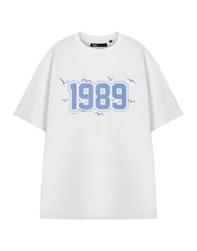 Show Me The Merch 1989 White T-Shirt