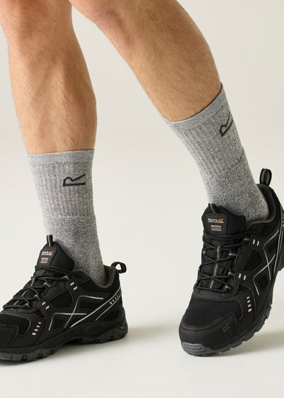 Regatta Black Granit Vendeavour Waterproof Isotex Walking Shoes