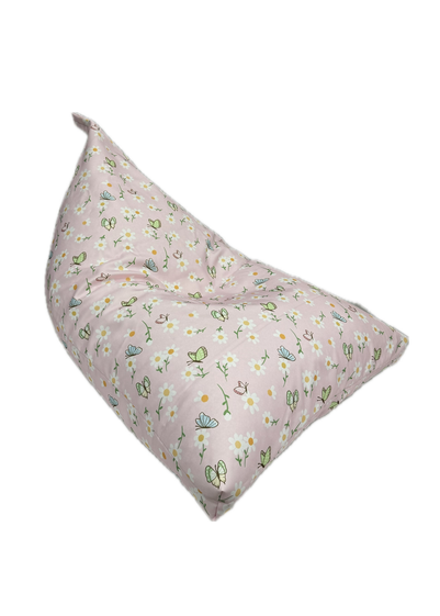 Kaikoo Kids Pink Butterfly Print Triangle