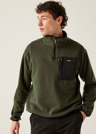 Regatta Dark Khaki Frankie Half Zip Fleece