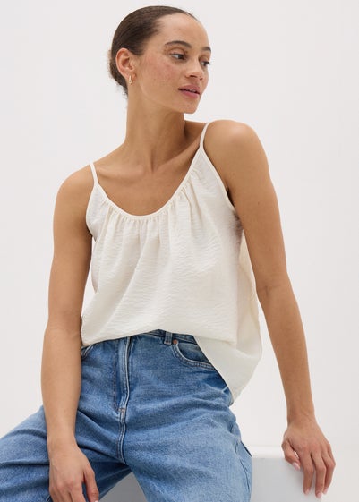 Cream Cami Top