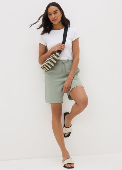 Sage Green Clipper Shorts