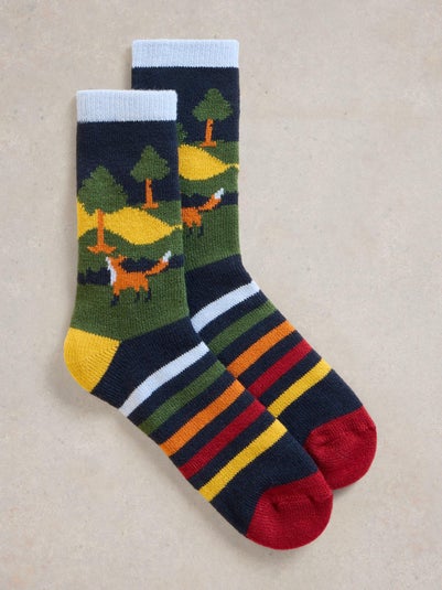 Kuschelsocken Night Fox