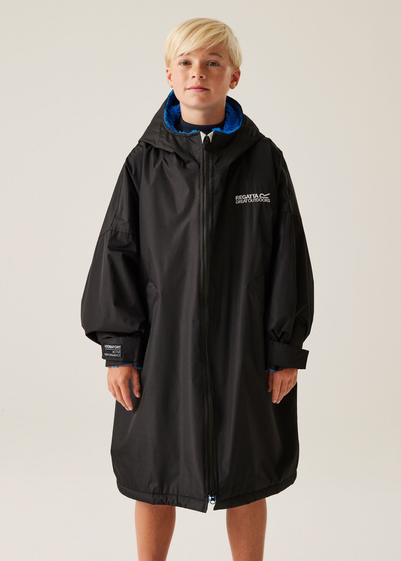 Regatta Black Junior Changing Robe