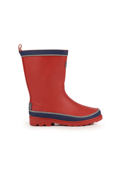 Regatta Senator Red Prussian  Kids' Foxfire Reflective Wellies