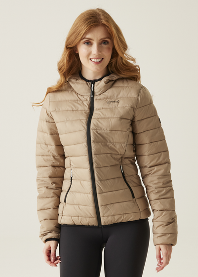 Regatta Warm Taupe Bueno Hooded Marizion Quilted Jacket