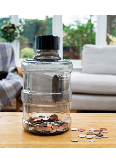 InGenious Clear Super Size Coin Counting Jar