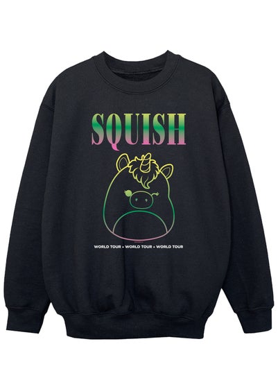 Squishmallows Kids Black Squish Sweatshirt (5-13 Years)