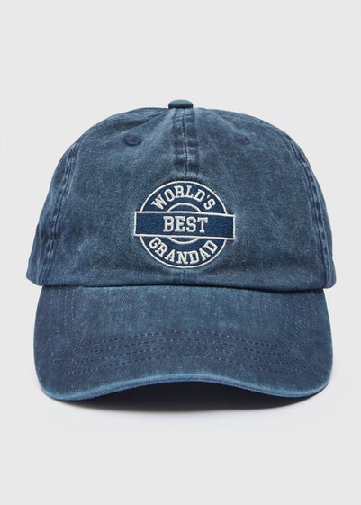 Blue Worlds Best Grandad Cap