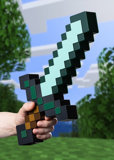 Microsoft Green Minecraft Diamond Sword Table Light