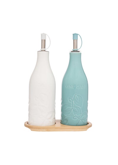 Catherine Lansfield Inga Oil & Vinegar Bottle Set Of 2