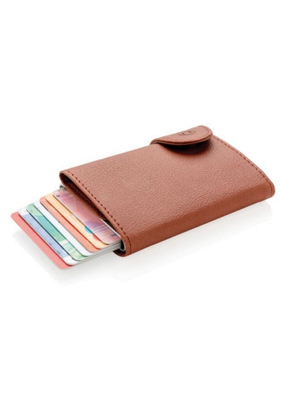 Red 5 Brown RFID Cardholder Wallet
