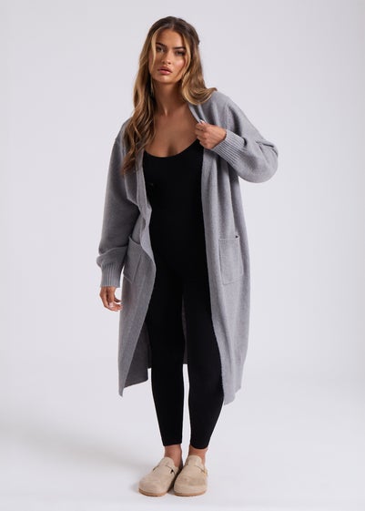 Urban Bliss Grey Longline Cardigan