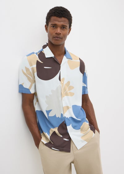 Multicolour Floral Smart Oversized Shirt