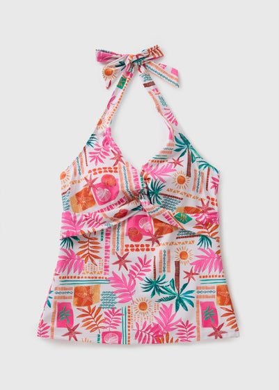Multicolour Summer Print Tankini