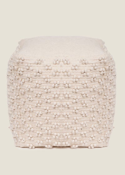 Kaikoo Cream Tridot Cube Wool