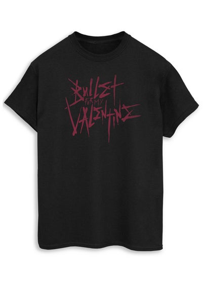 Bullet For My Valentine Logo Black T-Shirt