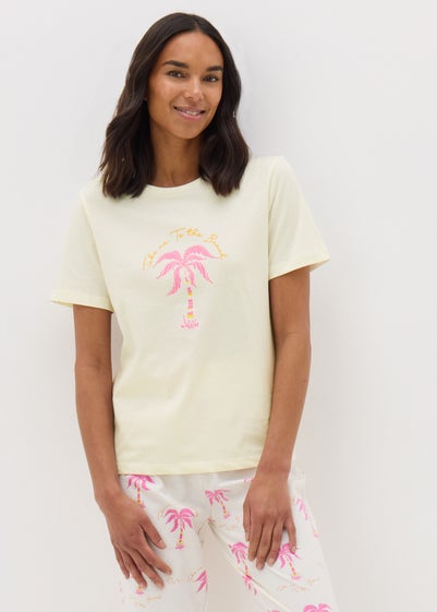 Cream Miami Pyjama Top