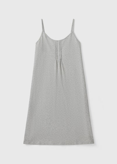 Grey Spot Chemise Nightie