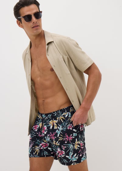 Multicolour Floral Swim Shorts