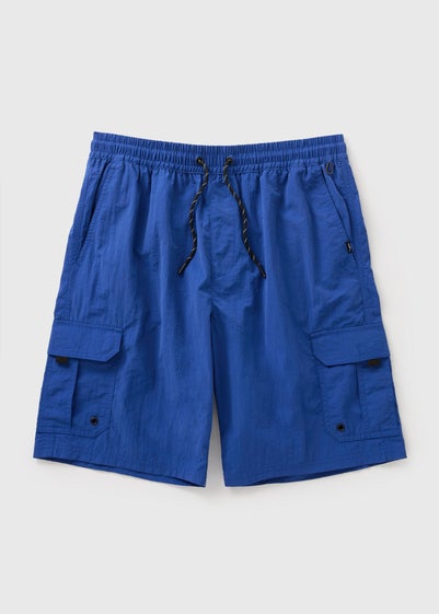 Blue Cargo Swimming Shorts